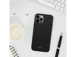 Estojo Gelatina Colorido para iPhone 14 Plus ROAR Preto