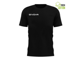 Camiseta unissex de algodão Givova, modelo Cube, tamanho 2xs