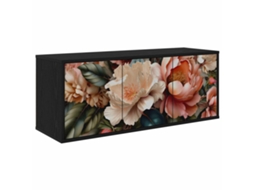 Vidaxl Armário De Tv Montado Na Parede Borne 102 X 33 X 40 Cm
