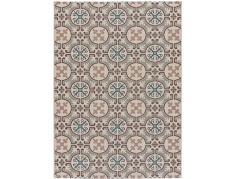 Alfombra de exterior - ATTICGO - Lucca - Multicolor, 155X230 cm