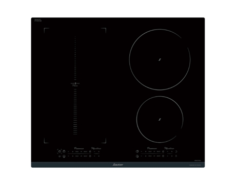 Placa de Indução SAUTER SPI9647B (Elétrica - 60 cm - Preto)