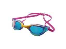 Óculos de Natação com Lentes Cinza/Amarelas, Proteção Uv, Antiembaçante, Sem Látex AQUAFORGE