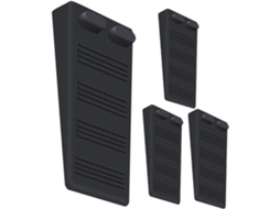 Conjunto De 4 Batentes De Porta Anticolisão De Substituição Para Quarto E Banheiro