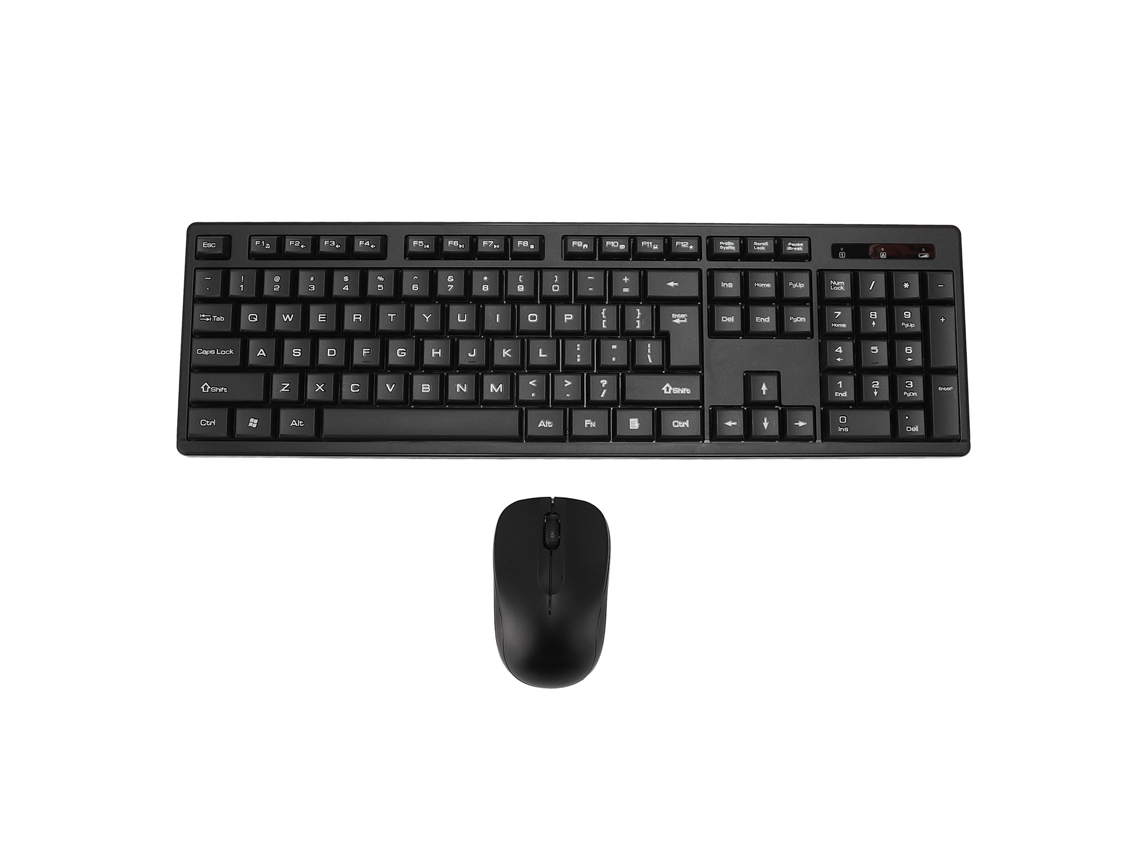 Combo De Teclado E Mouse Sem Fio 2.4g