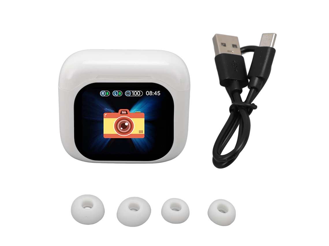 Fones Bluetooth LAXISCREED Tws Controle Táctil Ruído Reduzido