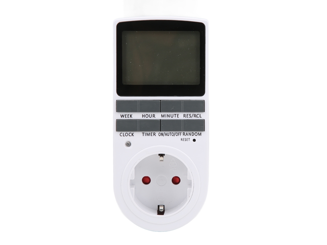 Timer de Socket com Controlo Automático Programável