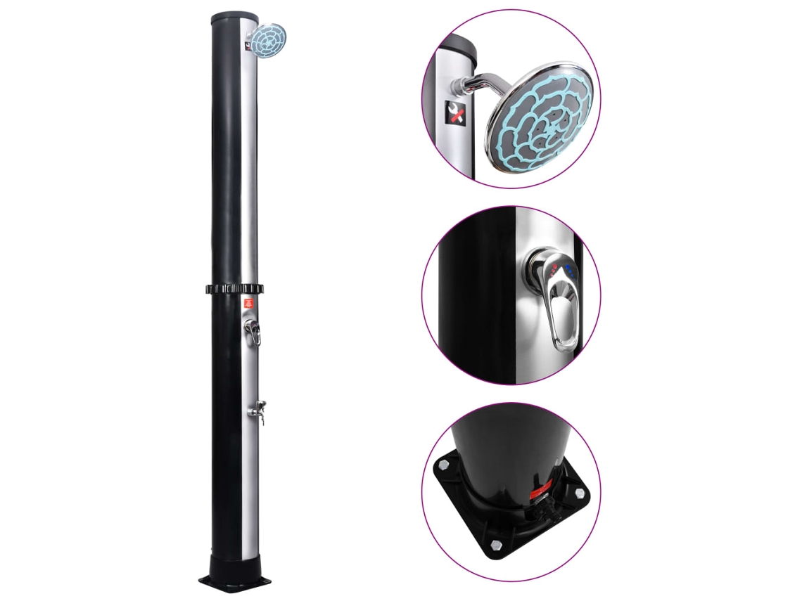 Solar Shower, Solar Showers Vidaxl (n/a)