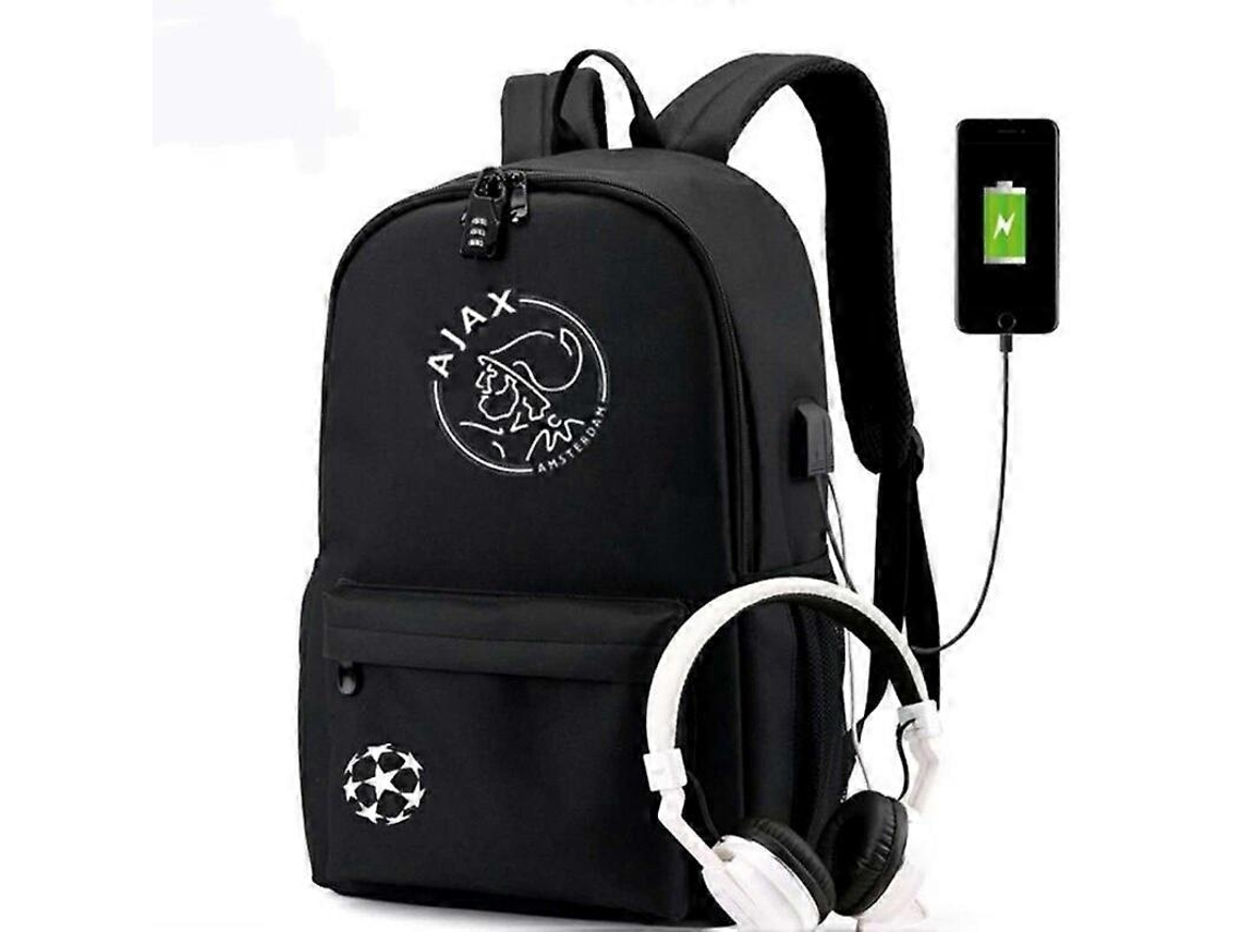 Mochila Ajax Student 2020 Com Carregamento Usb E Recursos Antirroubo Para Meninos E Meninas Mochila De Lona Para A Volta Às Aulas Olysi Shop
