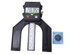 Medidor Digital De Profundidade Lcd Magnético 80mm Para Carpintaria Régua De Medida Manual