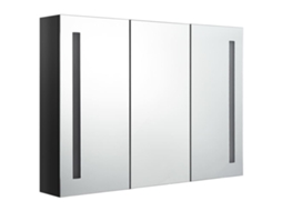 Bathroom Cabinet, Bathroom Cabinets Vidaxl Preto Mdf (89 X 14 X 62 Cm)