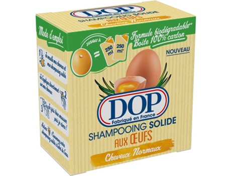 Dop Shampoo Sólido com Ovos 65G DOP