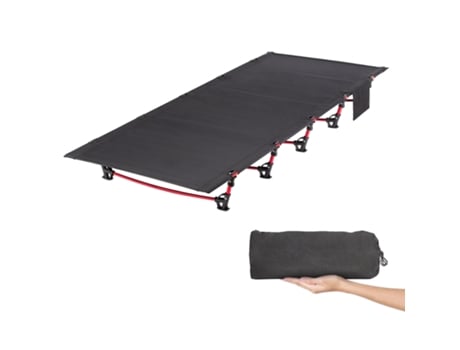 Leogreen Cama Dobrável Compacta, Ultraleve Portátil Forte E Resistente, 192 X 70 X 17cm, Carga Máxima 150 Kg, Para Camping, Praia, Viagens, Escalada