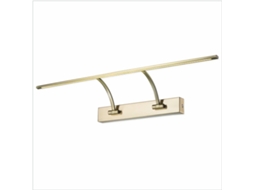 Candeeiro de Parede Led para Iluminar Quadros Espelhos Tradicional 13W Luz Quente 3000K Bronze Envelhecido Articulado. 76Cm PAPUQ