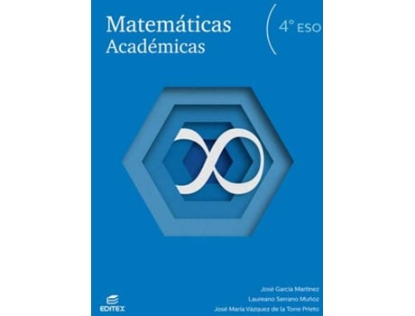 Livro Matematicas Academicas 4 Eso 2019 de VVAA (Espanhol)