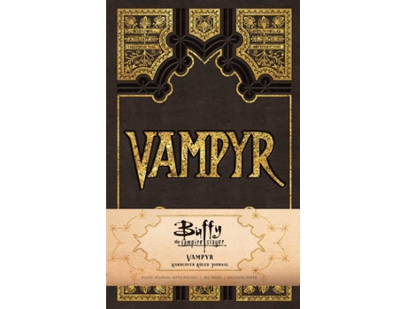 Livro Buffy The Vampire Slayer Vampyr Hardcover Ruled Journal de Jeff Mariotte And Marsheila Rockwell