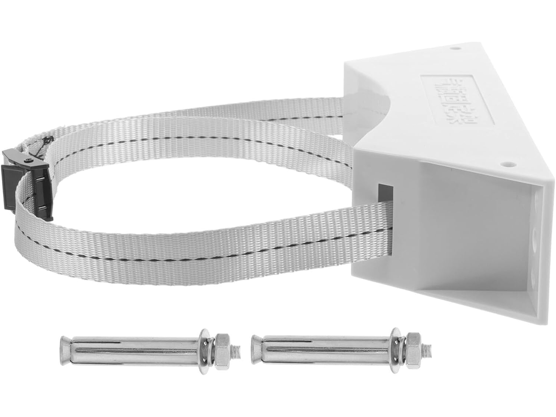 Suporte De Parede Ajustável E Reforçado Para Cilindros Gás Propano Eringogo Com Cinta, Ideal Para Uso Em Laboratórios E