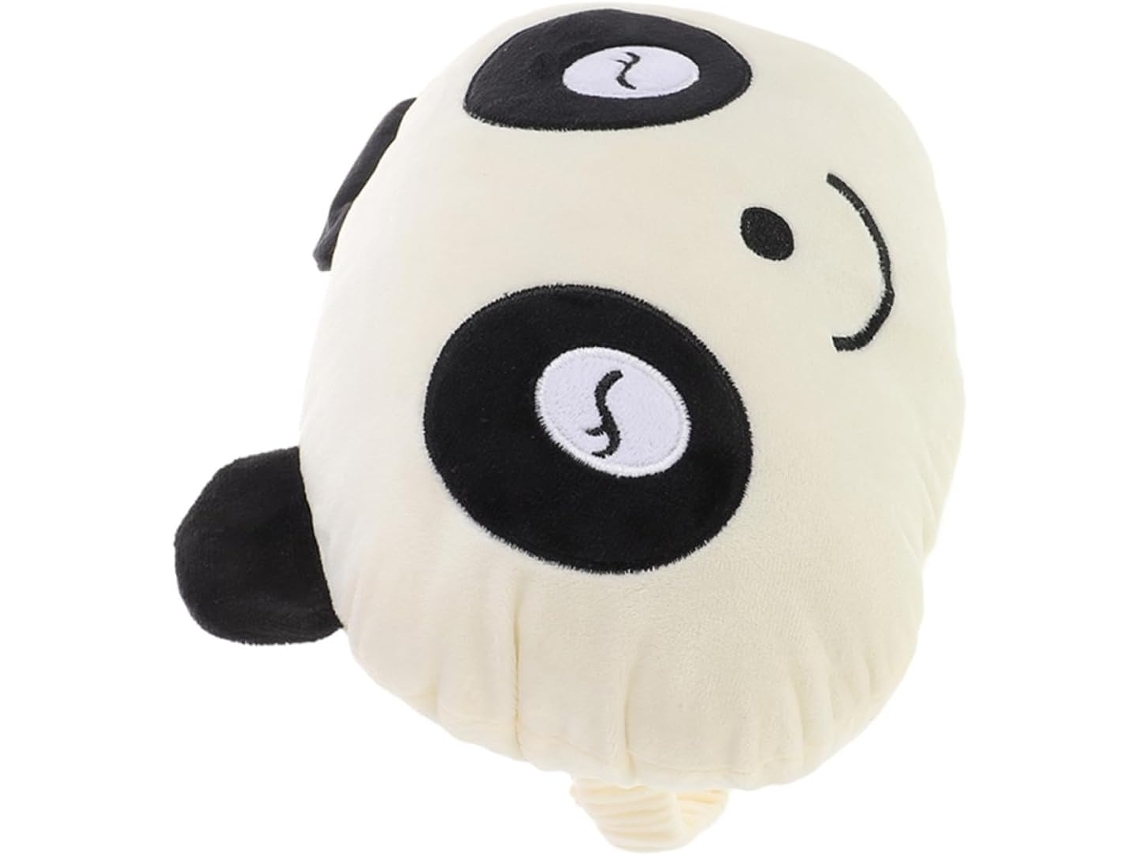 Almofada De Pescoço De Pelúcia Em Formato De Panda, Ideal Para Dirigir E Viajar.