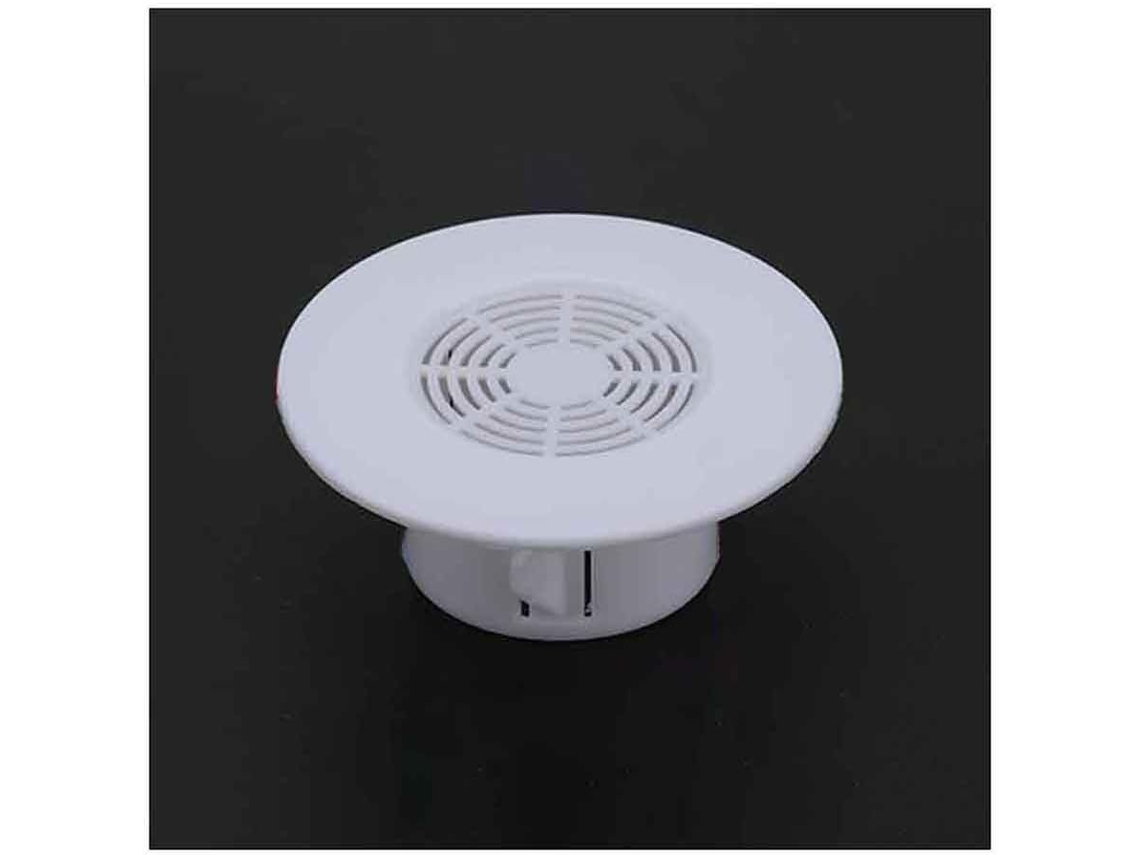 Grelha de Ventilação Westux, Grelhas Circulares com Aletas Tampa Decorativa para Saída Ar Tamanho 120mm
