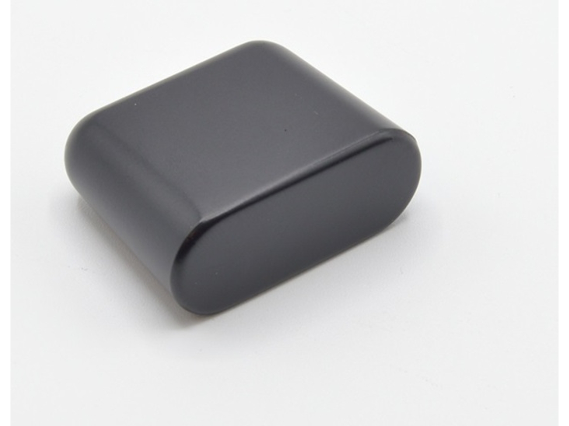 Puxador de Móvel Zamac 34x14 Mm Preto Mate HARDWAREXCHANGE