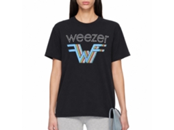 Weezer W Multi Color T-shirt Unisex Adults Size:xl
