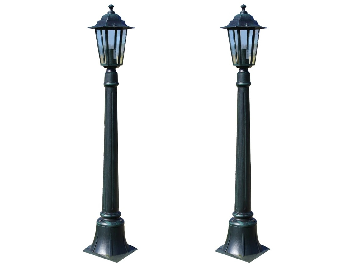 Vidaxl Candeeiros De Jardim Preston 2 Pcs 105 Cm