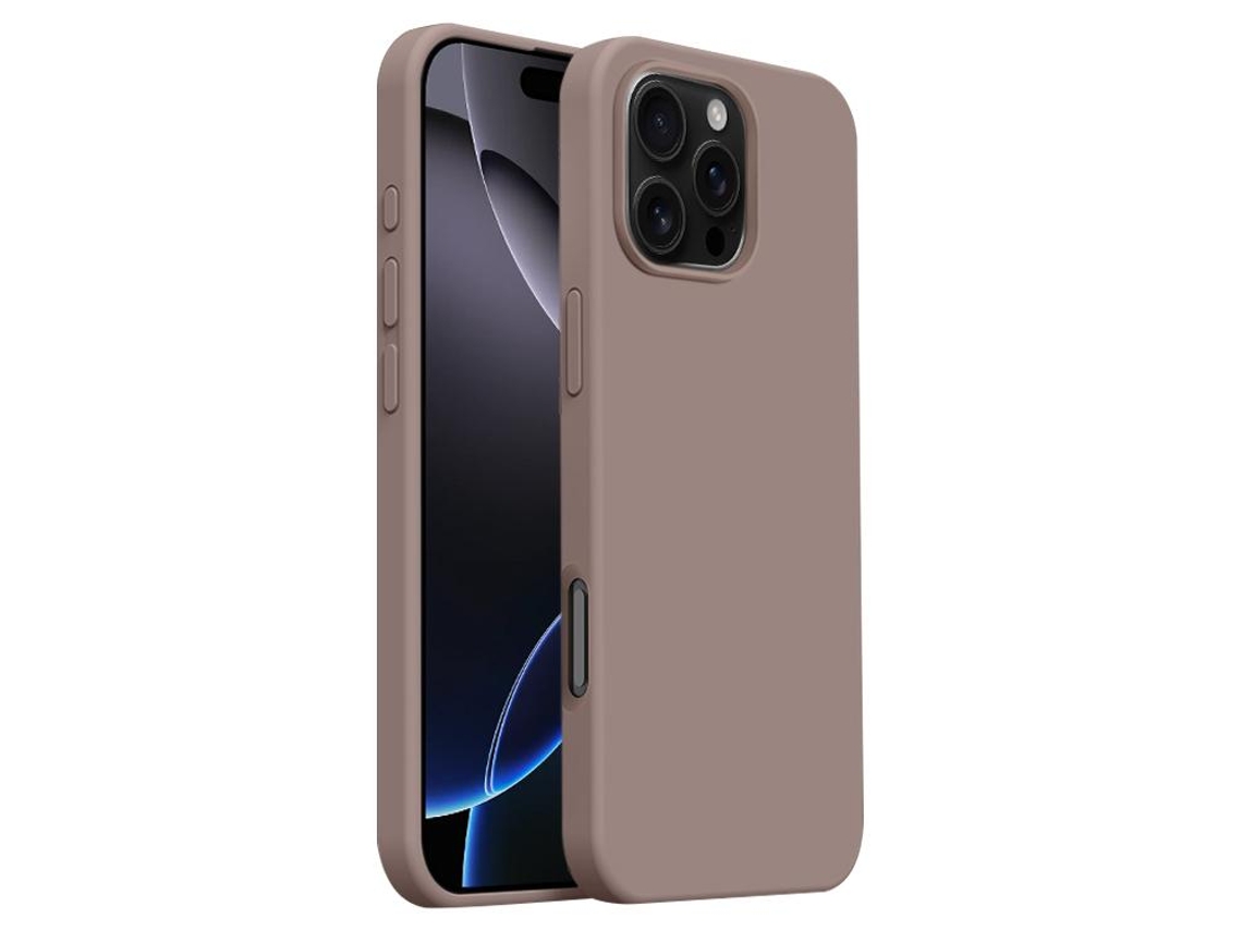 Capa De Silicone Líquido Ultra Fina Para Iphone 16 Pro - Cobertura Total - Magsafe