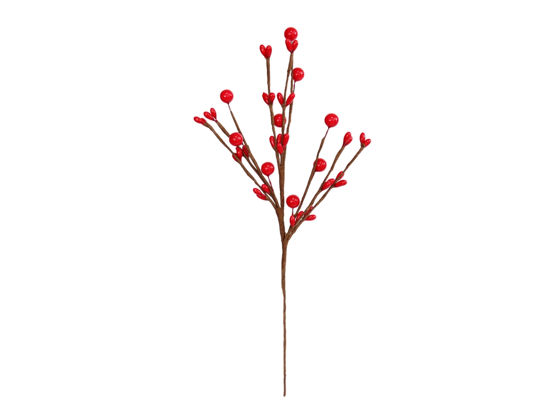 Decoração De Galhos Secos Artificiais Com Cortes Laranja-vermelho