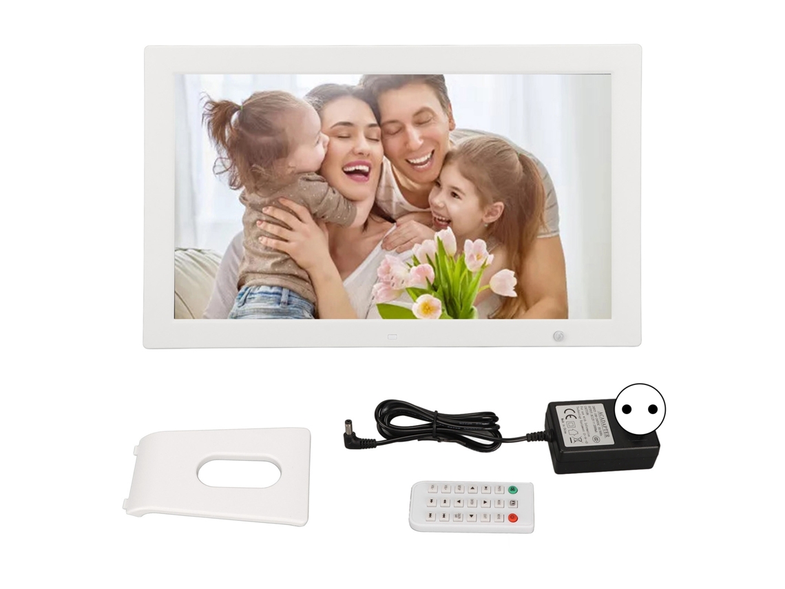 Quadro digital de 18,5 polegadas com sensor de movimento EOOCOO