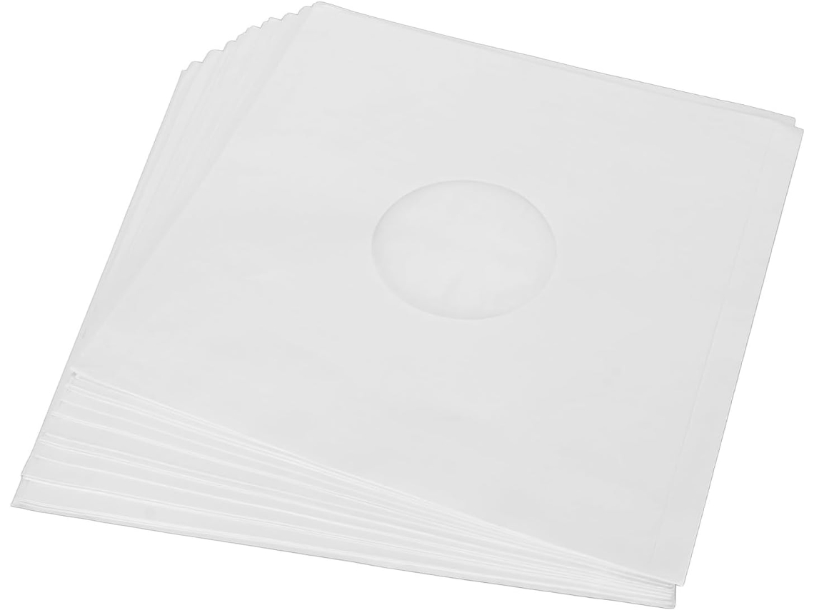 Capas para Discos de Vinil de 12 Polegadas em Papel Branco de 180 G/m² Design SFUSHOS