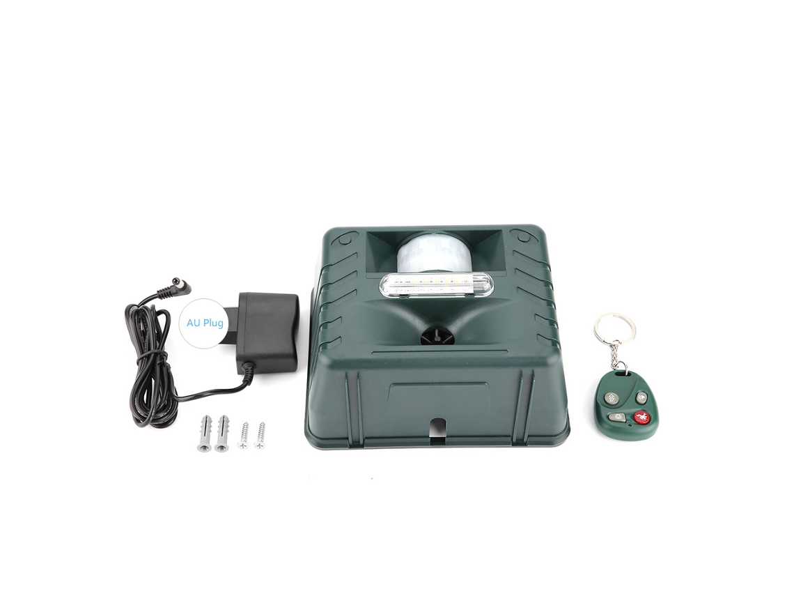 Repelente Ultrassônico de Pragas com 4 Sons e Controle Remoto 220v S/MARCA