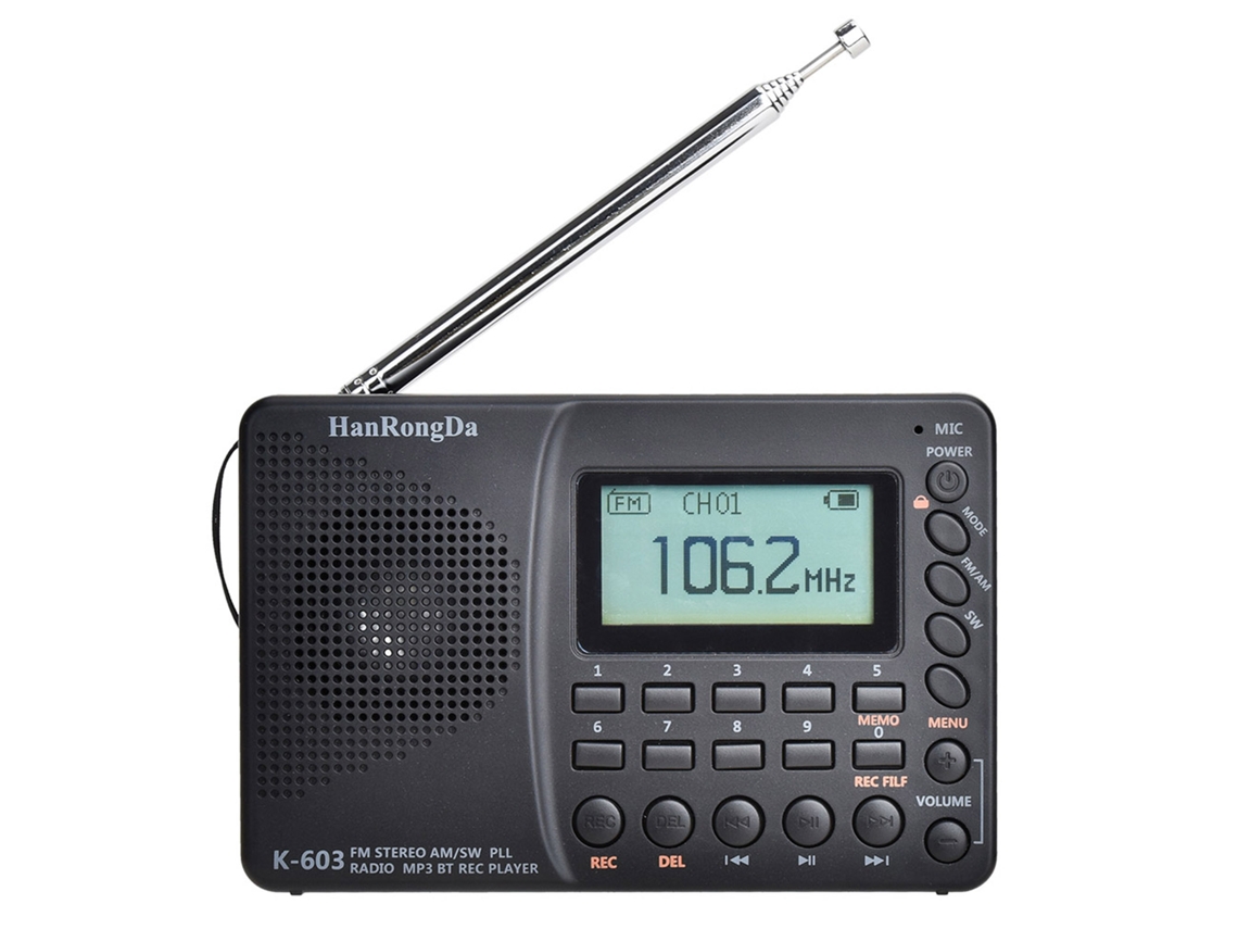 Rádio Portátil Hrd 603 MDUG