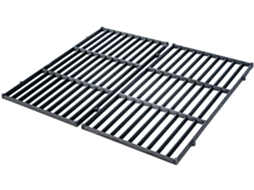 Conjunto De Grelhas Para Grelhar Preto 44,5x26 Cm
