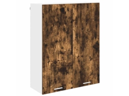 Armário Suspenso com Porta Carvalho Defumado 80x31x100 cm MAISON EXCLUSIVE