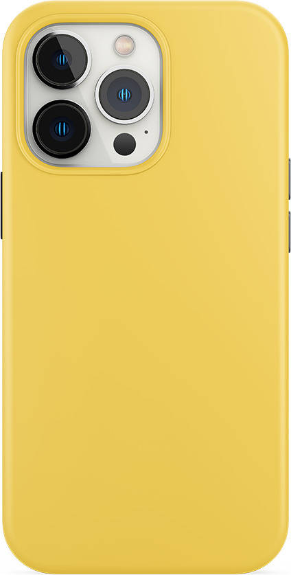 Capa JUST IN CASE Monocolor iPhone 14 Pro Max (Amarelo)