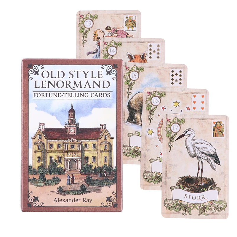 Jogo De Tabuleiro De Adivinhação E Profecia Com Cartas De Tarô Renoman À Moda Antiga