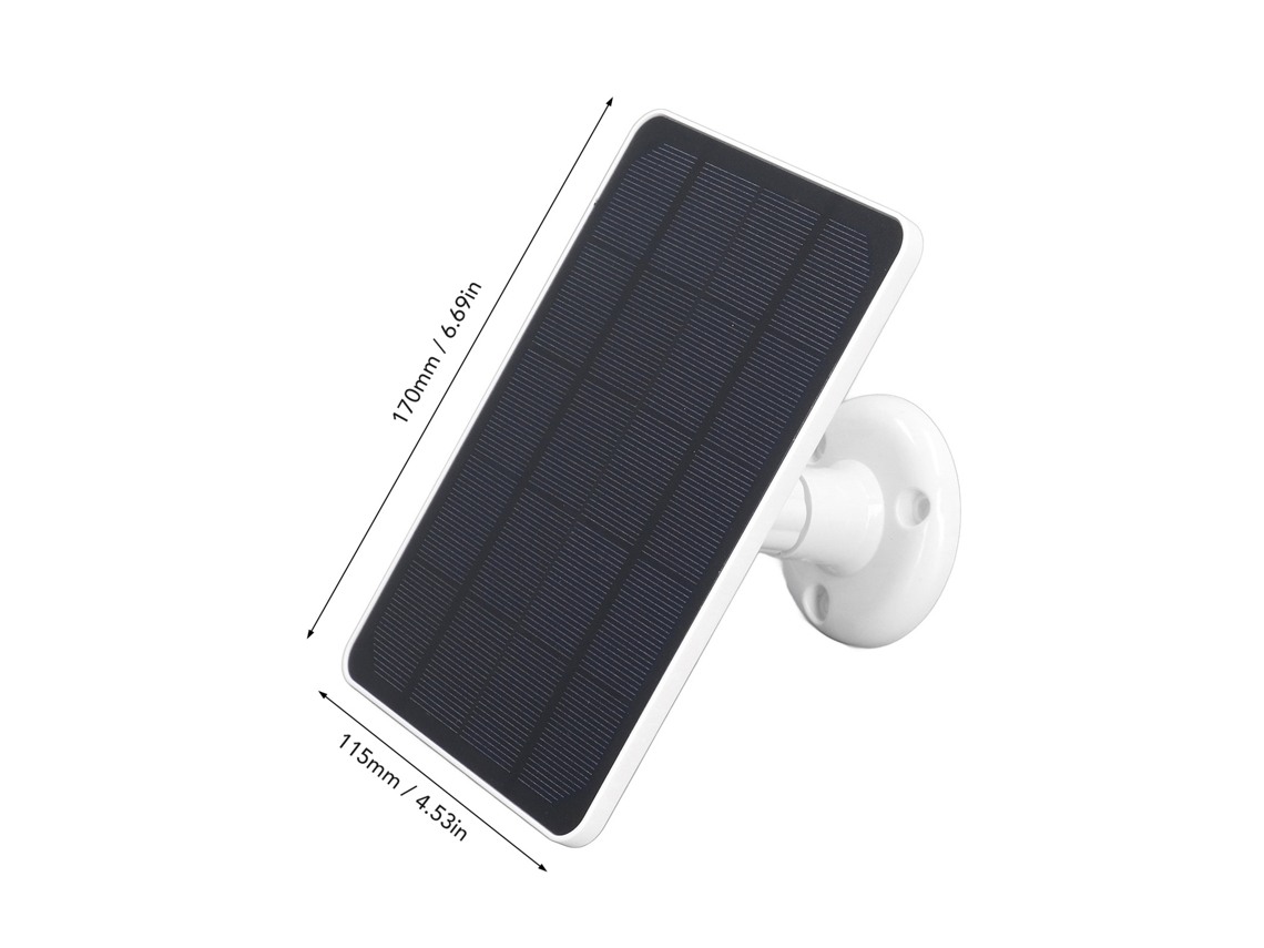 Painel Solar 10w Laxiscreed Com Saída Type C Para Carregar Câmeras