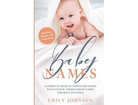 Livro Baby Names Book de Emily Johnson (Inglês)