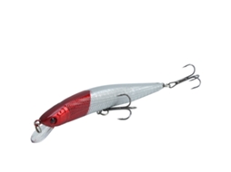 Isca Minnow Plástica com Gancho Triplo 8 5pcs