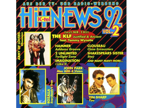 Cd Hit News 92 Vol 2 K-tel