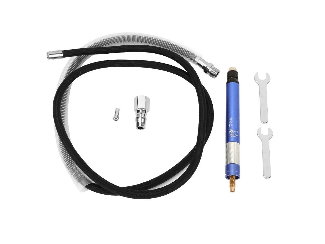 Máquina pneumática de corte angular para polimento, gravação e retificação.
