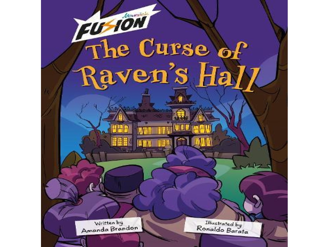 Livro Curse of Ravens Hall de Amanda Brandon (Inglês)