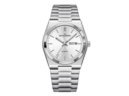 Relógio De Quartzo Masculino Ruolindo Gd303 Com Pulseira De Aço E Calendário