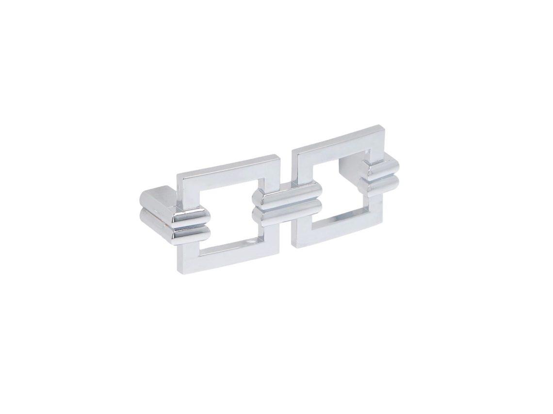 Puxador para Móveis HARDWAREXCHANGE em Zamac com 64mm de distância central polido conjunto de 6