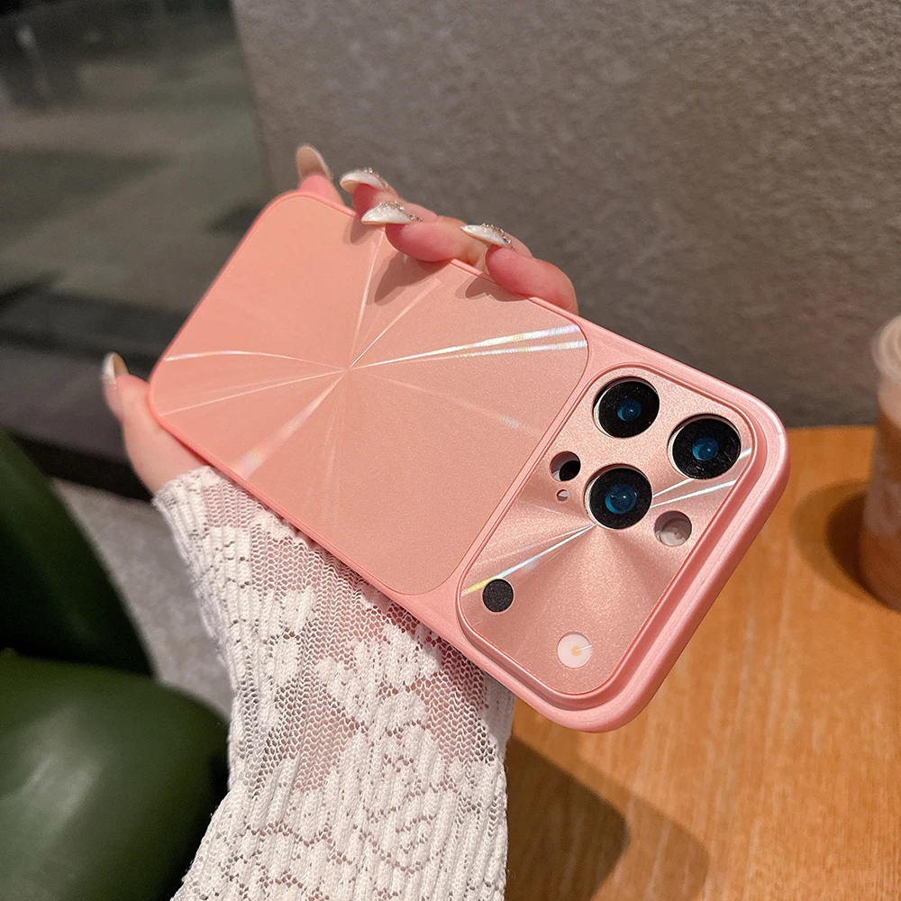 Capa Magnética Magsafe Para Iphone 14 Pro (rosa), Capa Traseira Colorida Com Janela Grande E Resistente A Impactos.