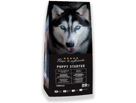 Ração para Cães TIEMPO DE PROFESIONALES Puppy Starter (20 Kg - Seca - Cachorro - Sabor: Salmão )