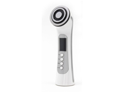 Massajador Facial Contra Rugas Dispositivo de Radiofrequência 5 em 1 Rosto com 2 Led Terapia de Luz Rf Vibration Ion para Antirrugas e CHRONUS
