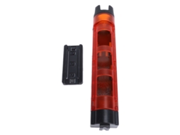 Suporte Portátil para Vara de Pesca Plástico Vermelho