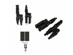 Conector Y LINJOU para painel solar, adaptador de cabo paralelo MMF FFM 30A, IP67, 2 unidades