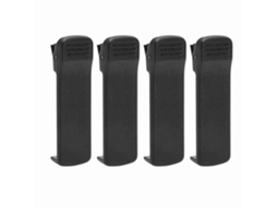 Aetheria 4pcs Pinça de Cinto para Rádio Motorola Cp040 Cp140 Cp150 Cp160 Substituição Portátil