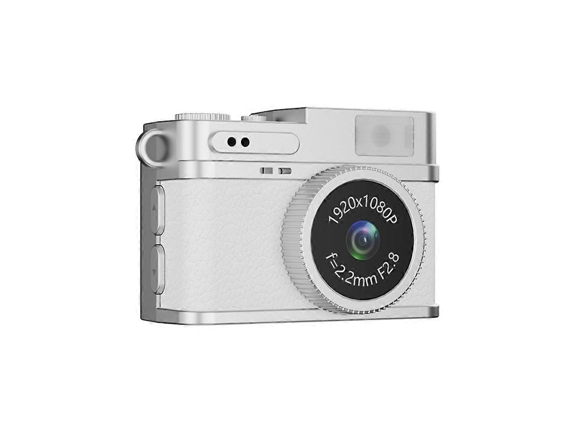 Mini Câmara Retro De Bolso 1080p Com Ecrã De 0,96 Polegadas Branca